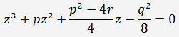 Additional cubic equation